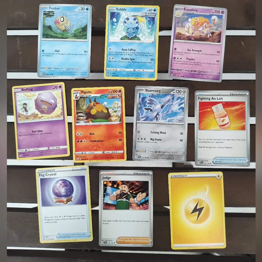 Pokemon Trading Card Collection 20 Card Lot